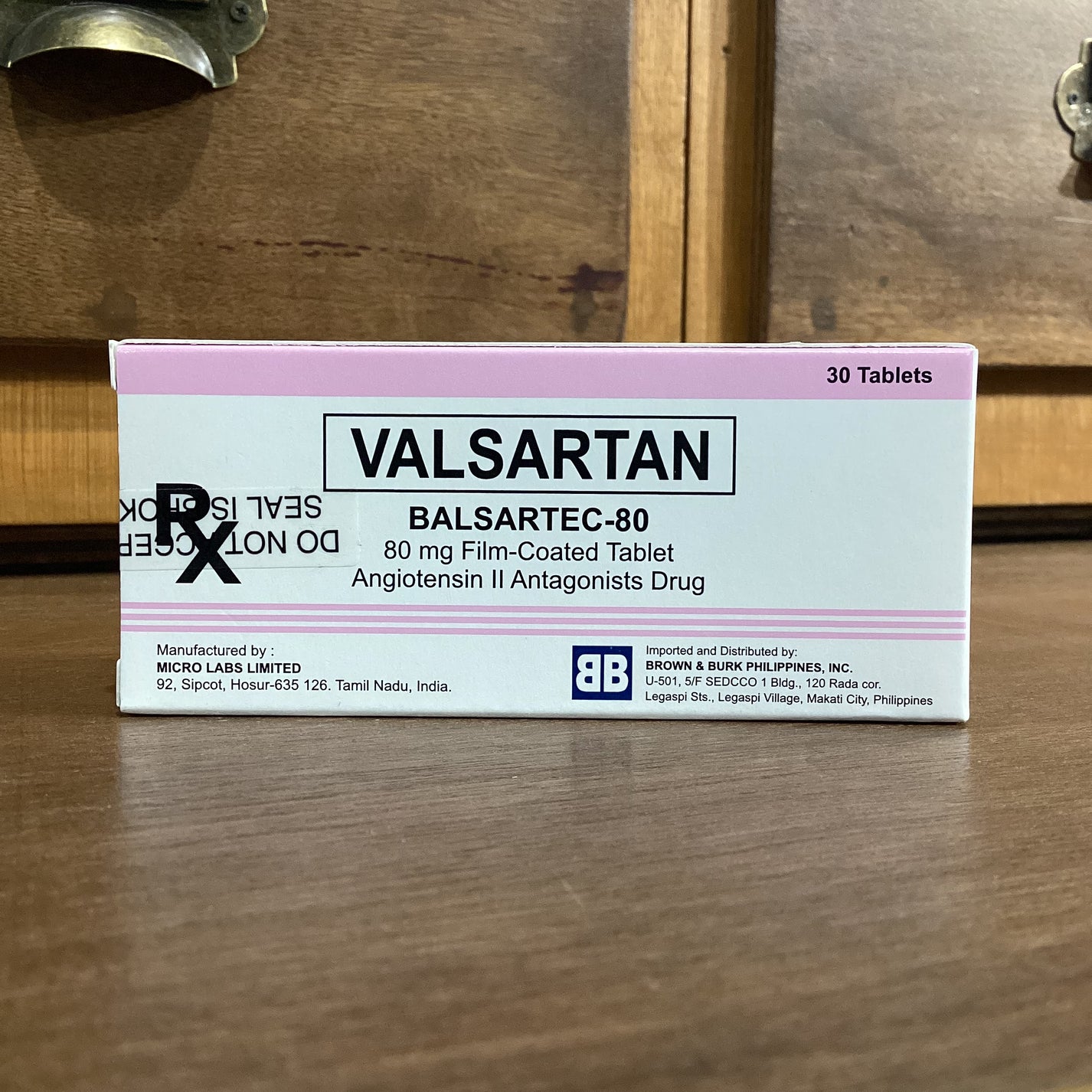 Valsartan (Balsartec-80) 80mg Film-Coated Tablet – Meds for All