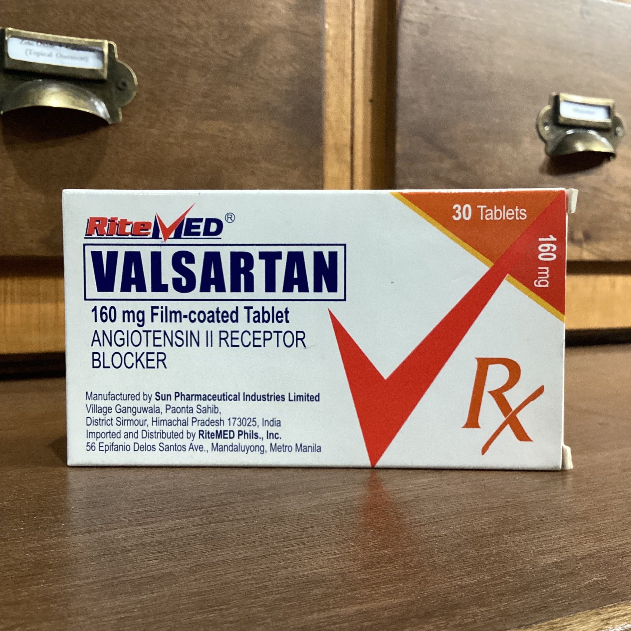 Valsartan (RiteMed Valsartan) 160mg Film-Coated Tablet – Meds for All