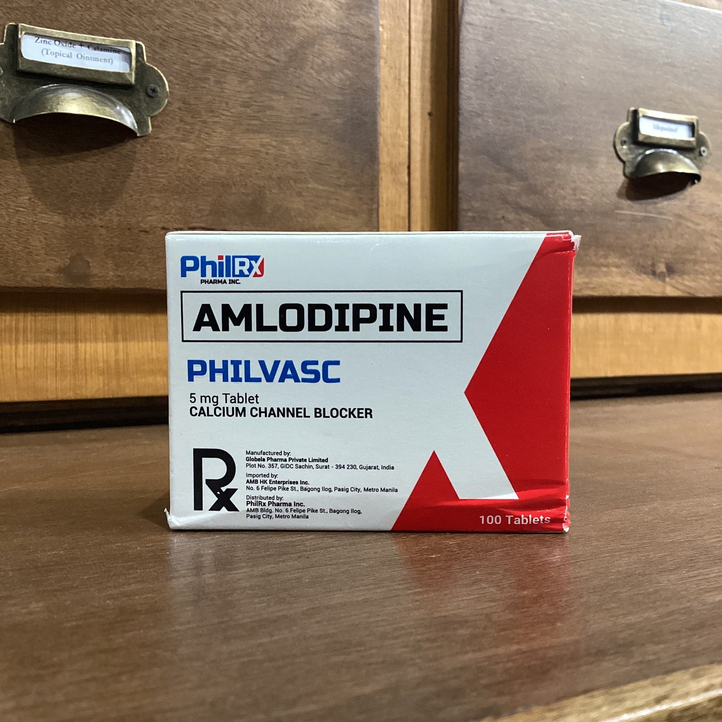 Amlodipine (Philvasc) 5mg, Tablet