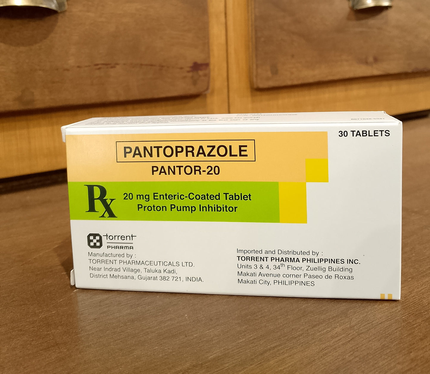 Pantoprazole (Pantor-20) 20mg, EC Tablet