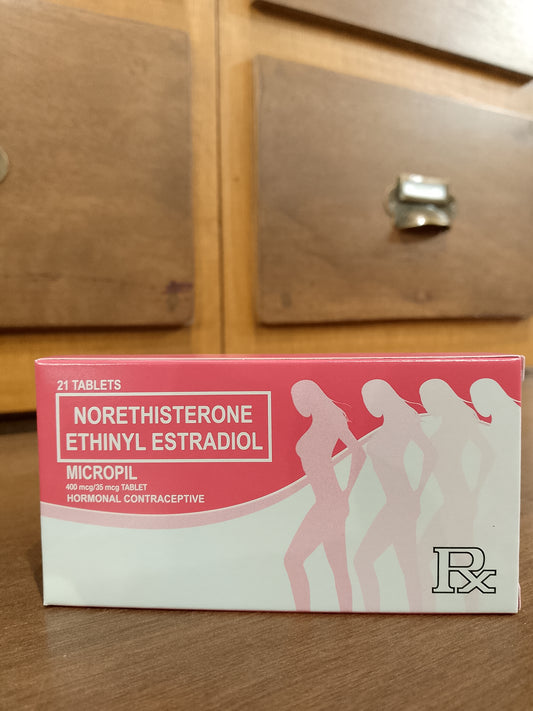 Ethinyl estradiol + Norethisterone (Micropil) 35mcg/ 400 mcg, Tablet