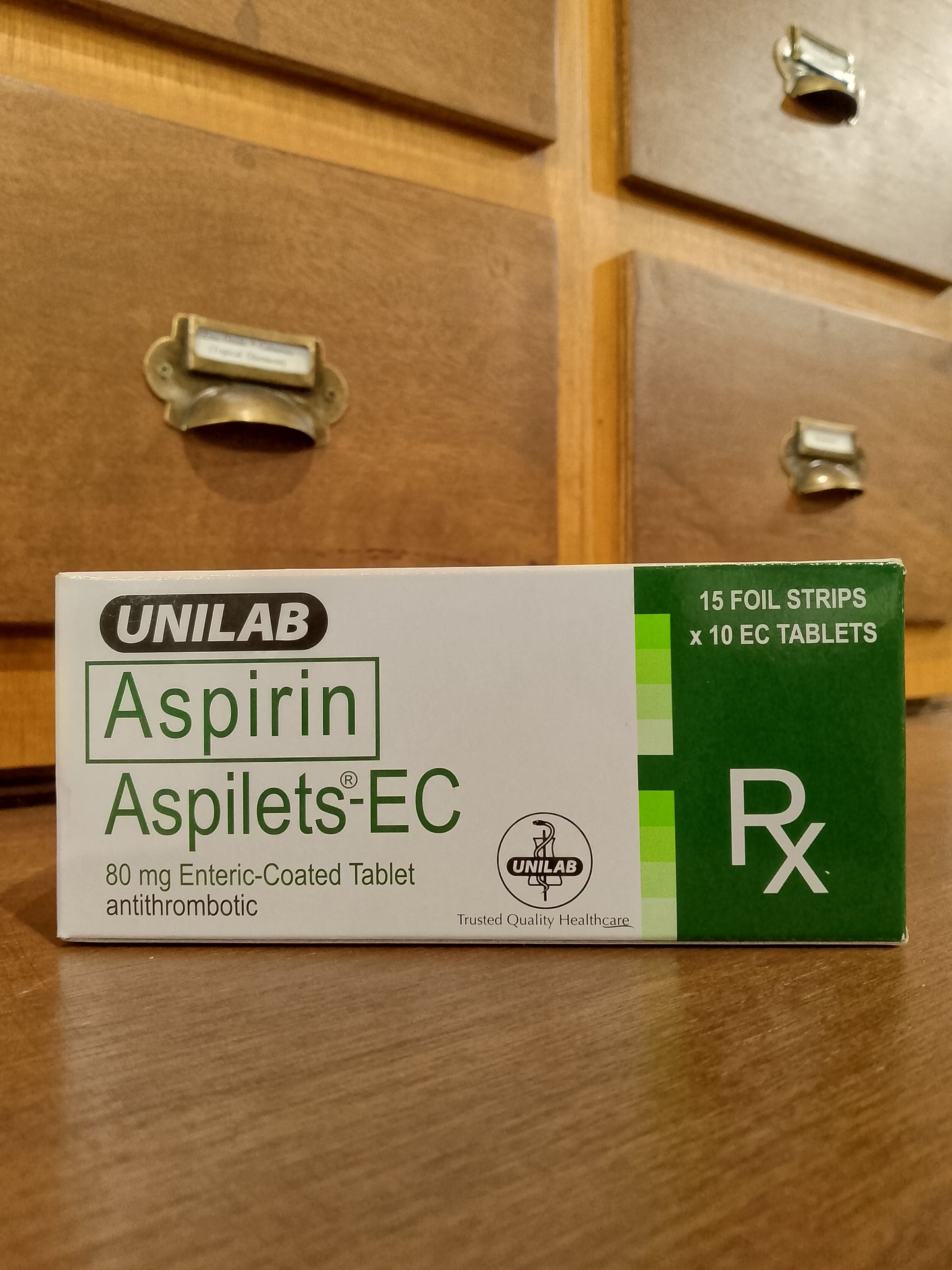 Aspirin (Aspilets-EC) 80mg Enteric-Coated Tablet