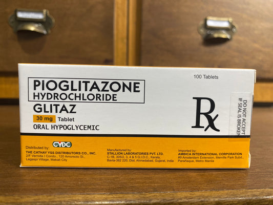 Pioglitazone Hcl GLITAZ 30MG TAB