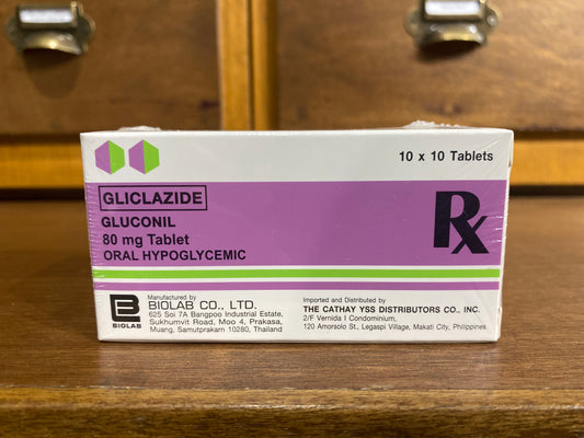 Gliclazide GLUCONIL 80MG TAB