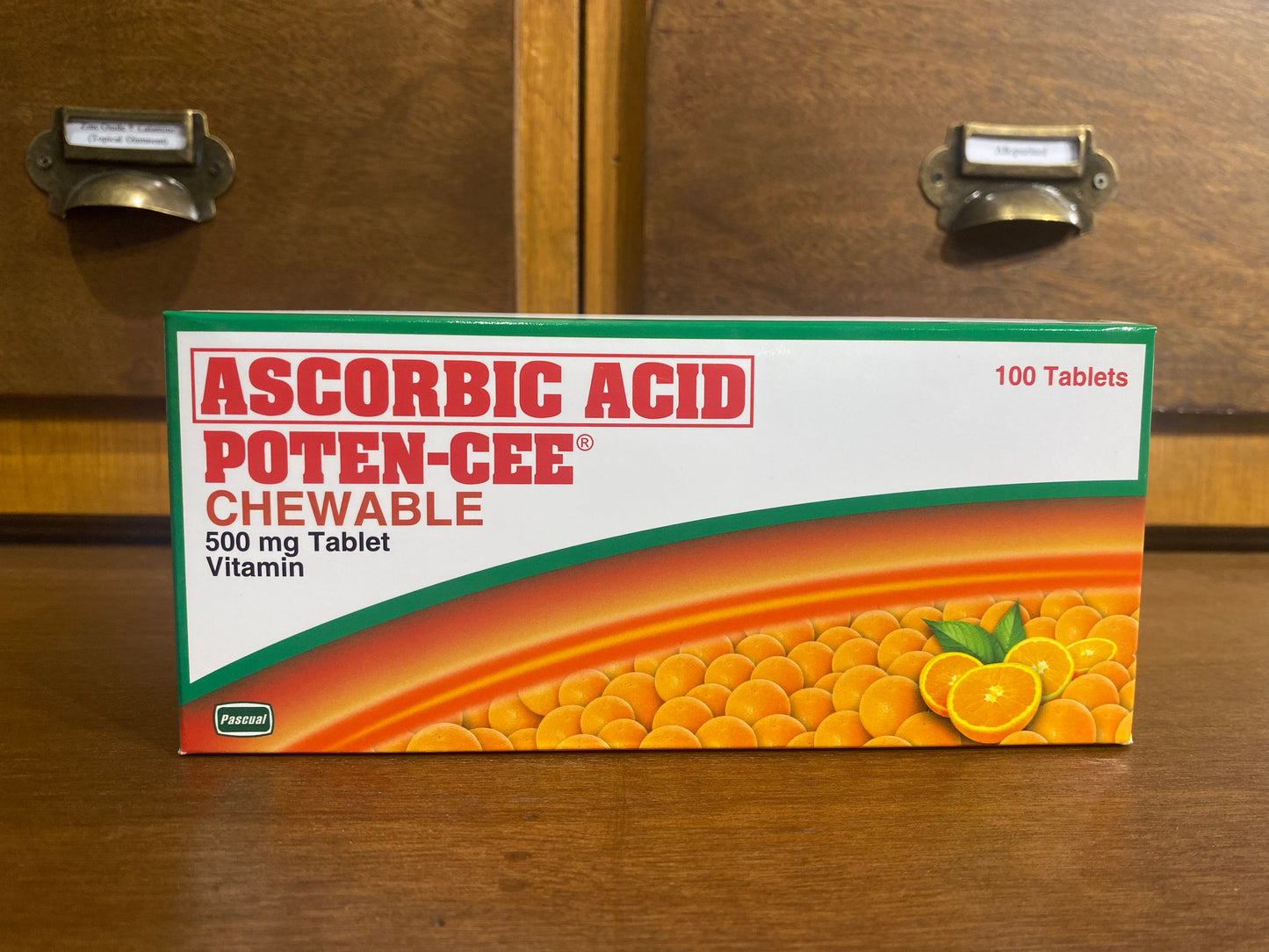 Ascorbic Acid [POTEN-CEE CHEWABLE] 500mg Tablet