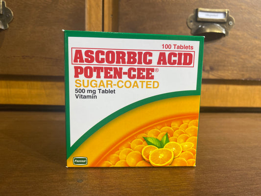 Ascorbic Acid [POTEN-CEE SUGAR-COATED] 500mg Tablet