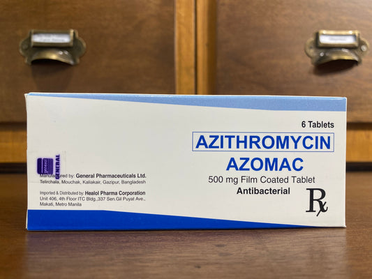 Azithromycin (AZOMAC) FC 500MG TAB