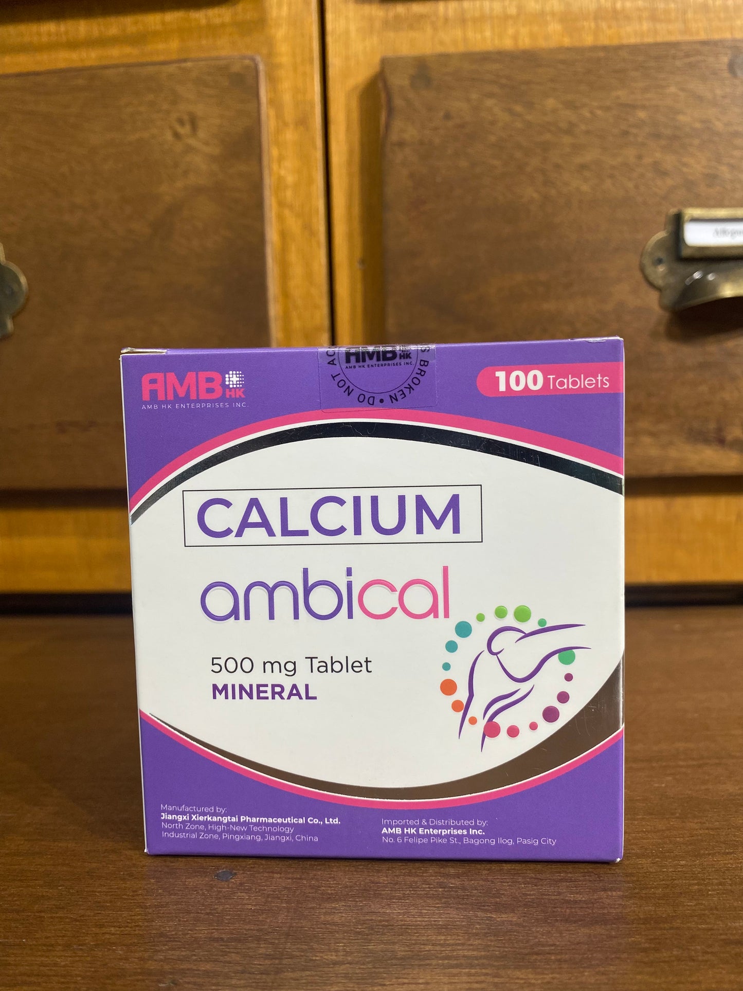 Calcium (AMBICAL) 500mg Tablet