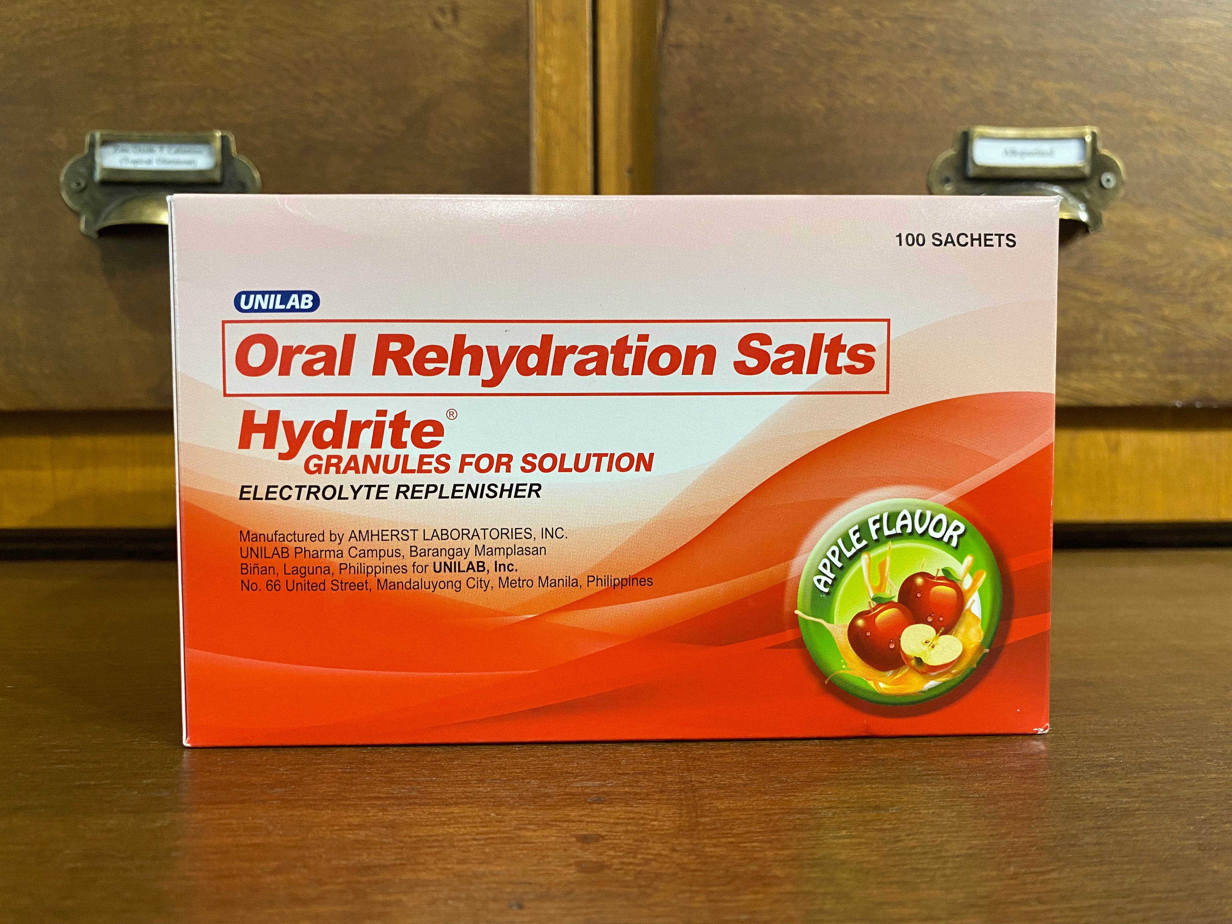 Rehydration Oral Rehydration Salts (HYDRITE) Apple Flavor Granule for Solution ...