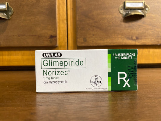 Glimepiride (NORIZEC) 1mg Tablet