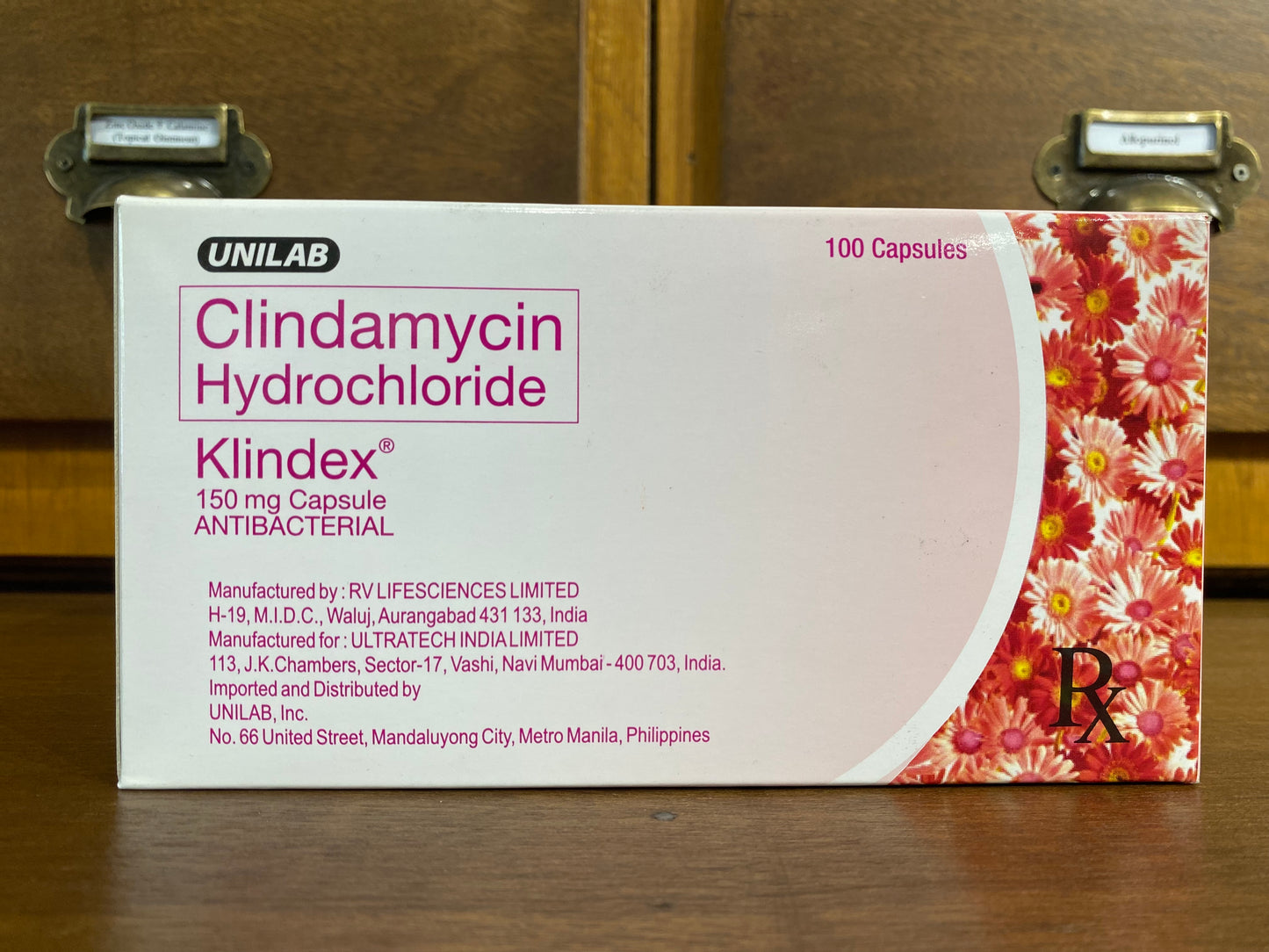 Clindamycin Hydrochloride (KLINDEX) 150mg Capsule