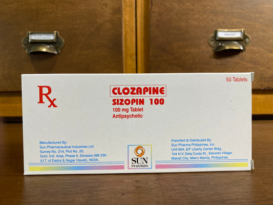 Clozapine (SIZOPIN 100) 100mg Tab