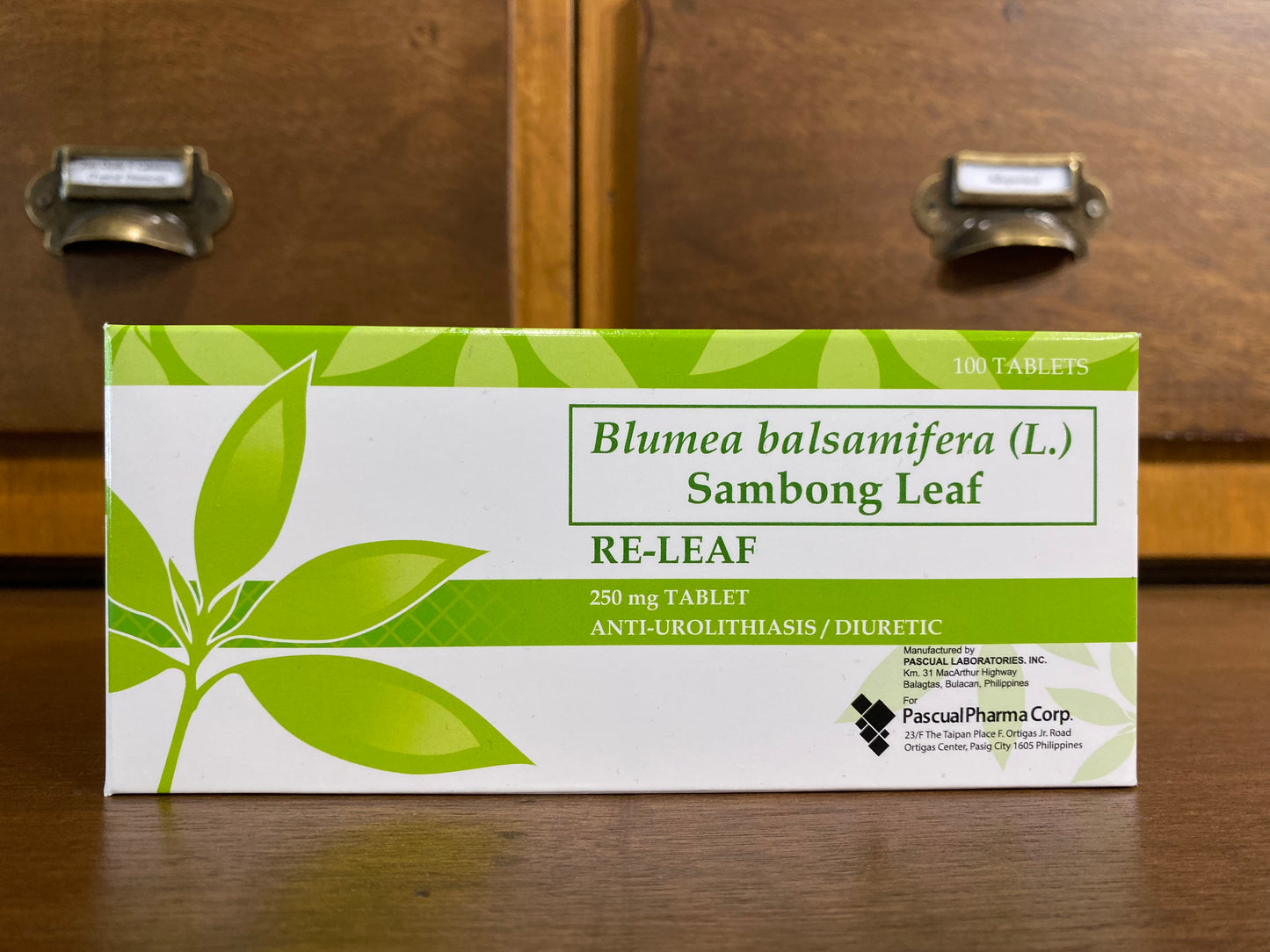 Blumea Balsamifera L Sambong Leaf (RE-LEAF) 250mg Tablet