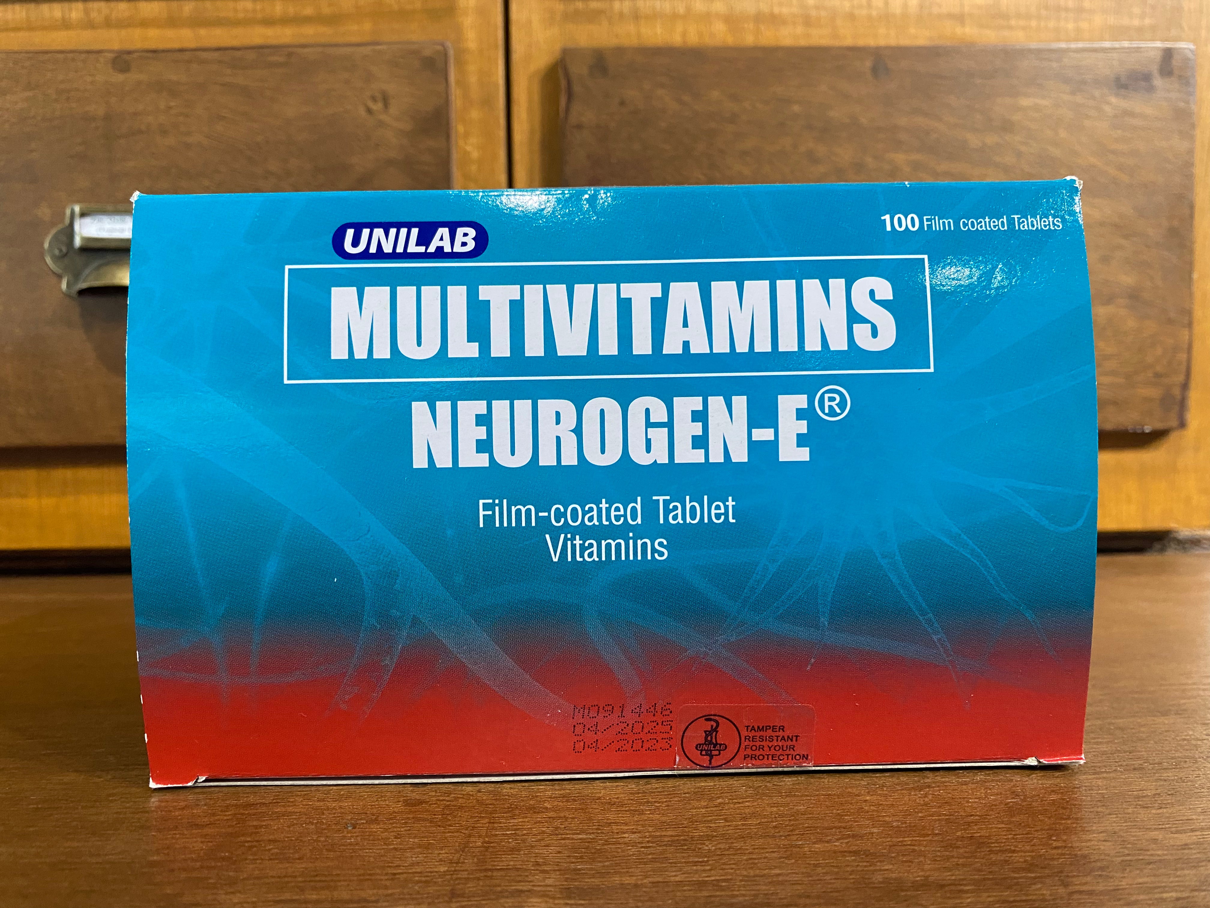 Vitamin B Complex + Vitamin E [NEUROGEN-E] – Meds For All