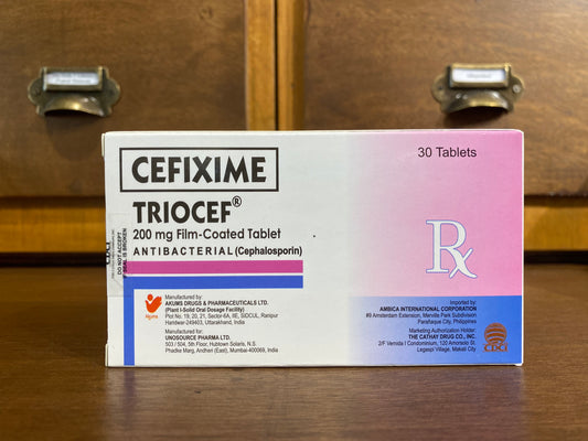 Cefixime (TRIOCEF) 200mg Tablet