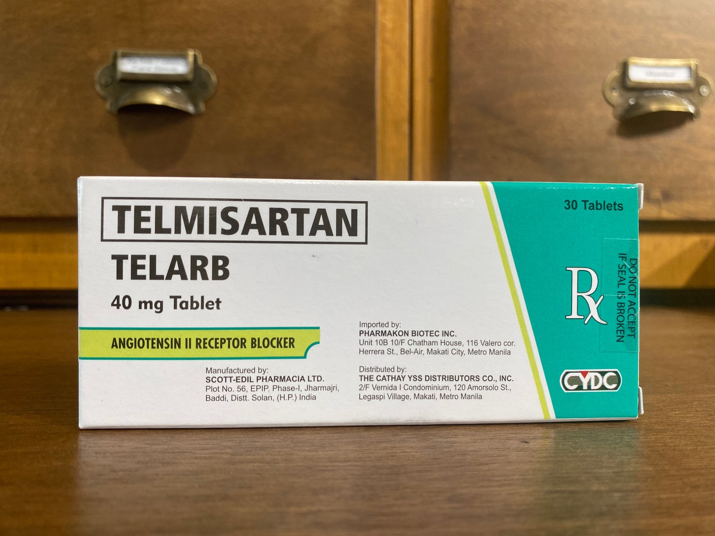 Telmisartan 40mg Tablet (Telarb)