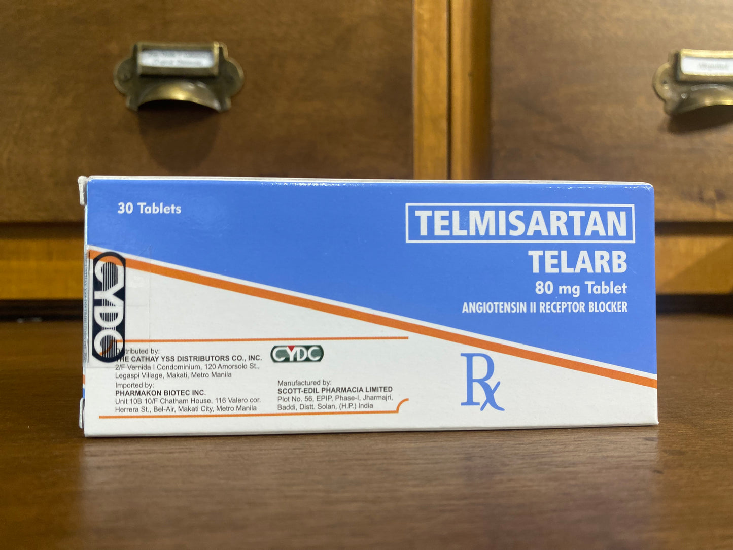 Telmisartan 80mg Tablet (Telarb)