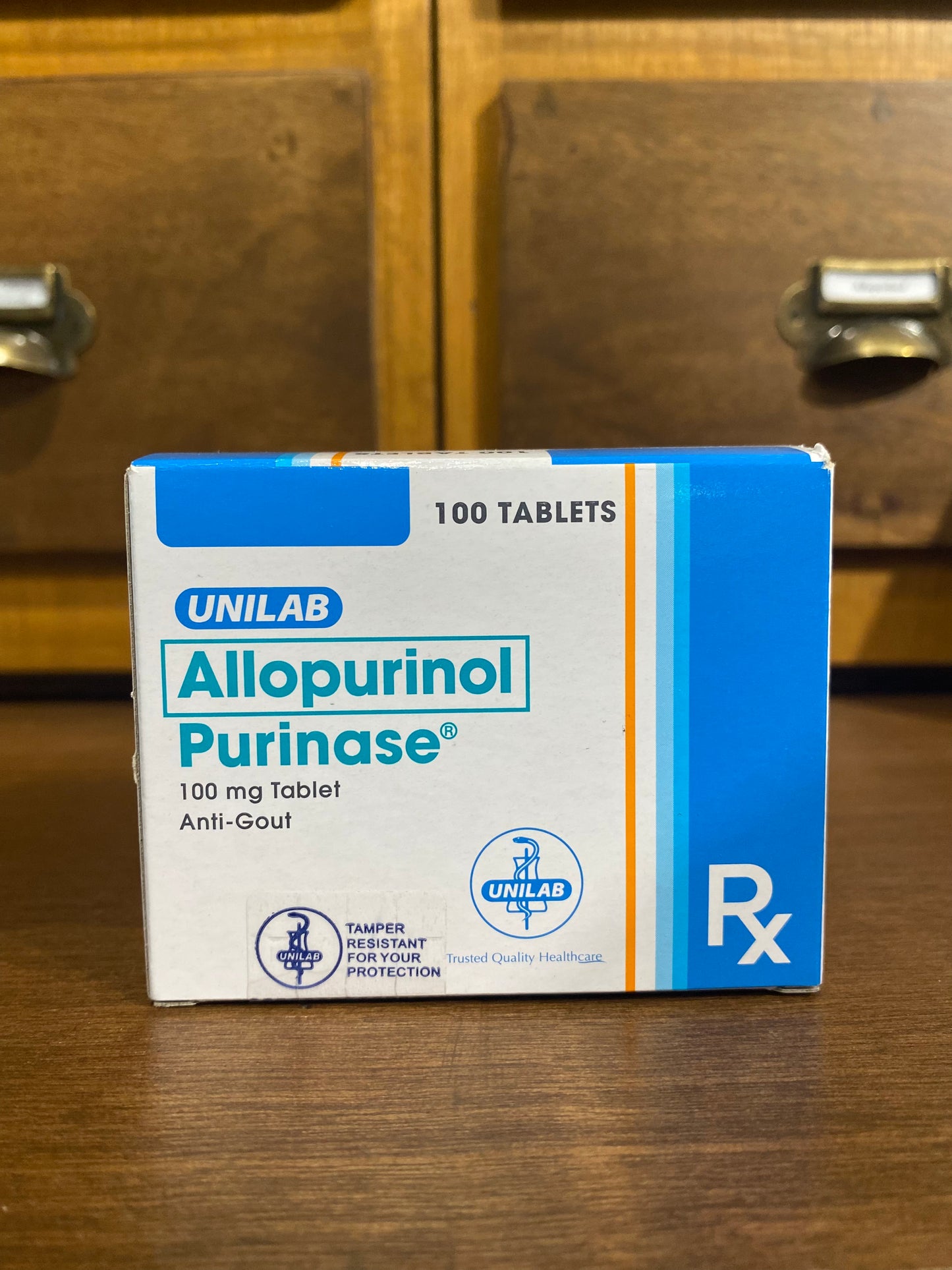 Allopurinol PURINASE 100MG TAB 100S