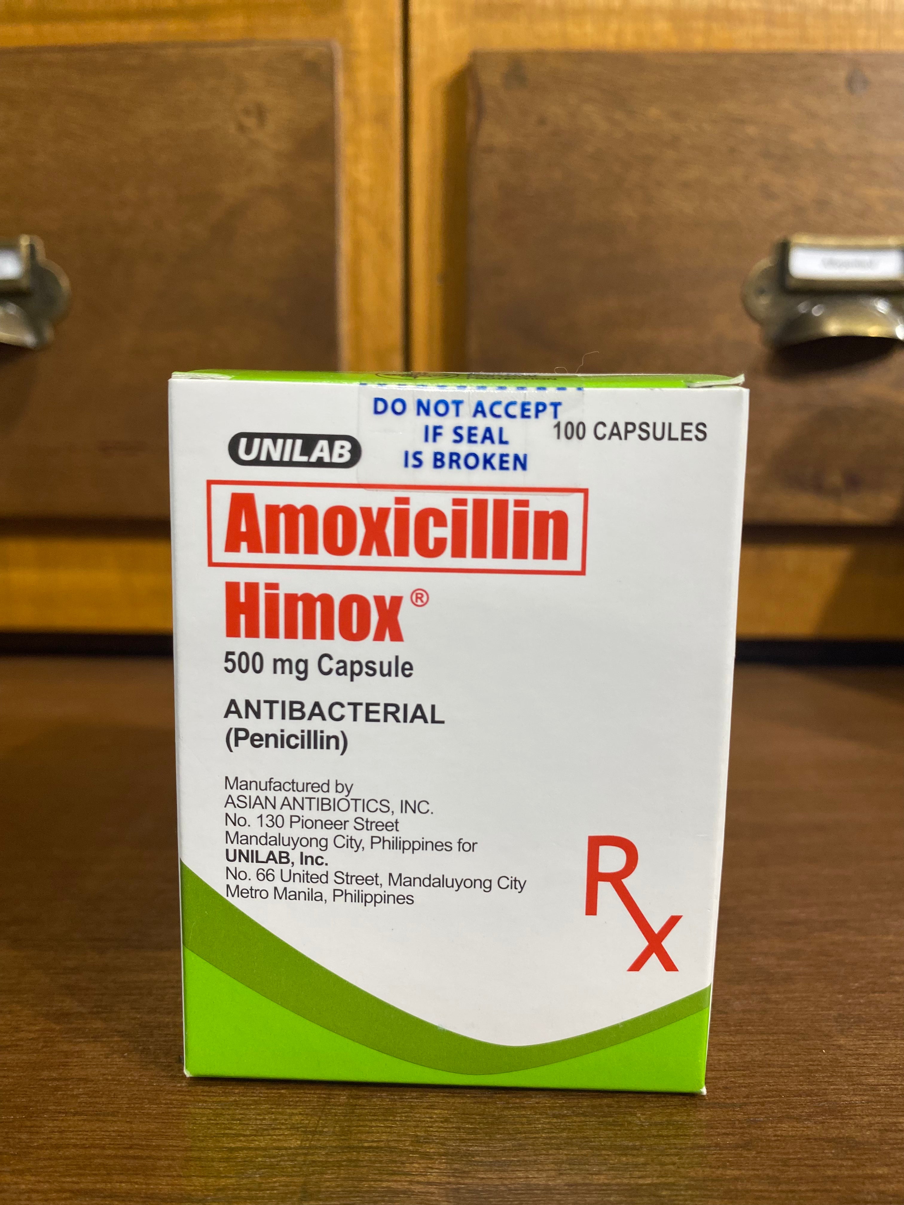 Amoxicillin HIMOX 500MG CAP – Meds for All