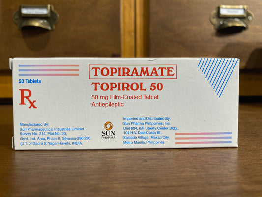 Topiramate (TOPIROL 50) 50MG TAB