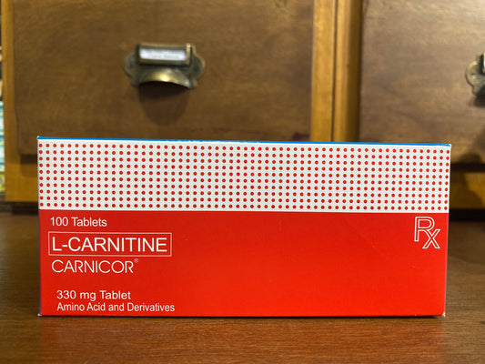 L-Carnitine (CARNICOR) 330mg tablets