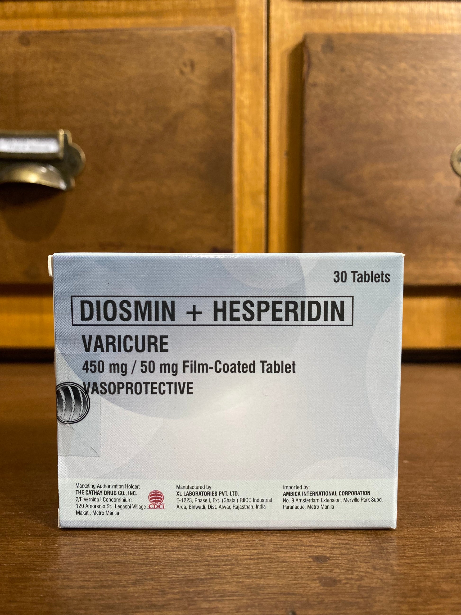 Diosmin+Hesperidin VARICURE 450/50MG FC TAB 30S – Meds for All