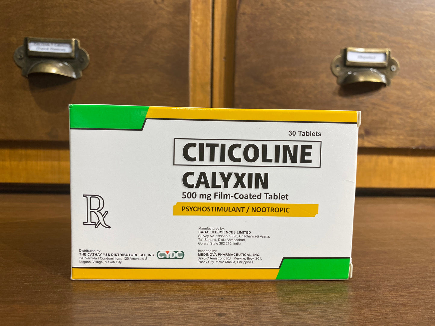 Citicoline (CALYXIN) 500mg Film-Coated Tablet