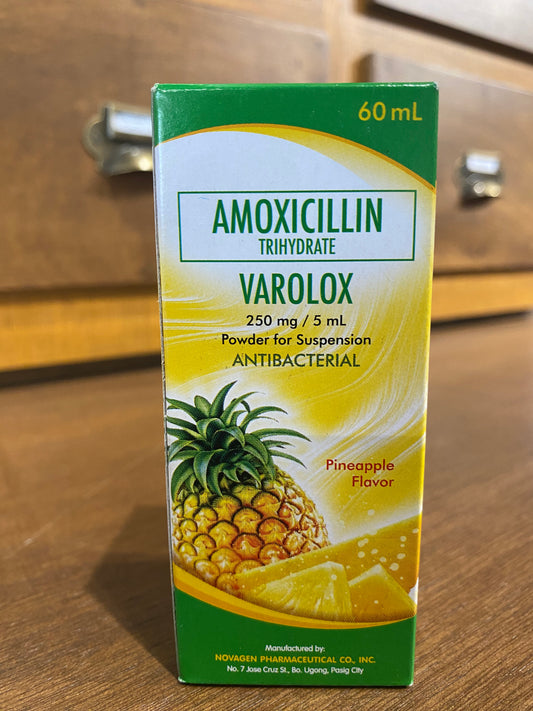 Amoxicillin 250Mg/5Ml 60Ml (Varolox)