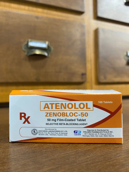 Atenolol (ZENEBLOC-50) 50Mg Tablet