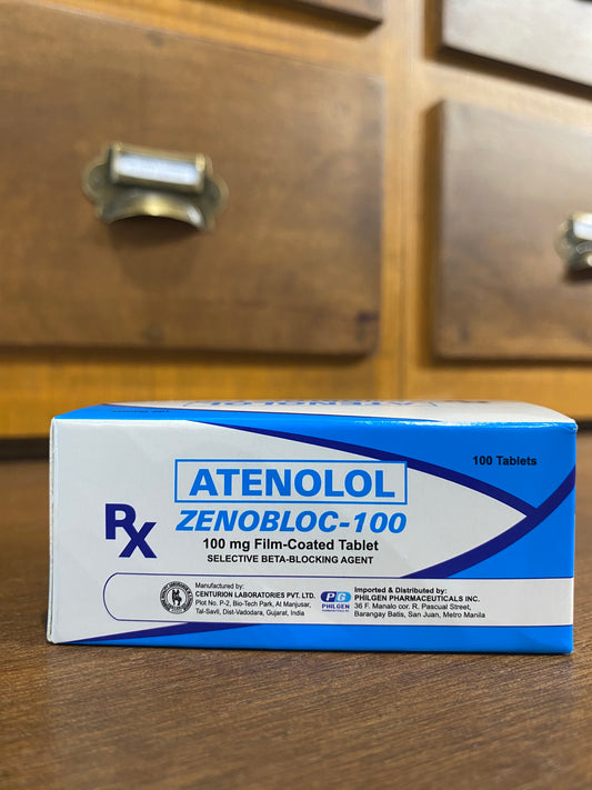 Atenolol (Zenobloc-100) 100mg Tablet