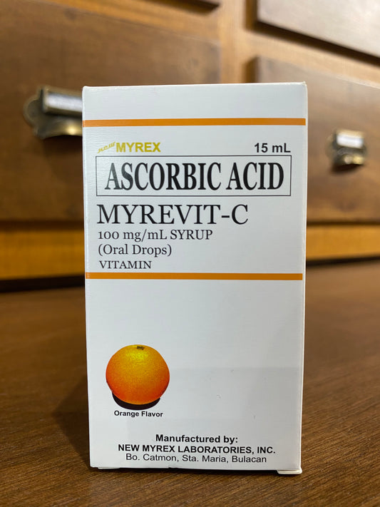 Ascorbic Acid (MYREVIT-C) 100mg/mL 15mL Oral Drops