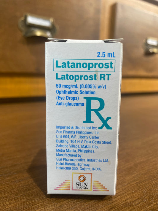 Latanoprost (Latoprost RT) 50mcg/mL (0.005%m/v )