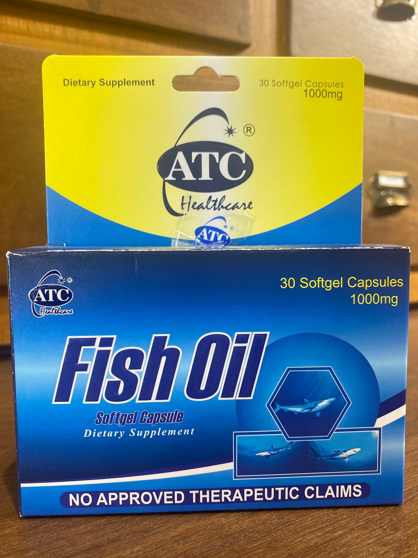 Fish Oil (ATC) 1g Soft Gel Capsule 30's