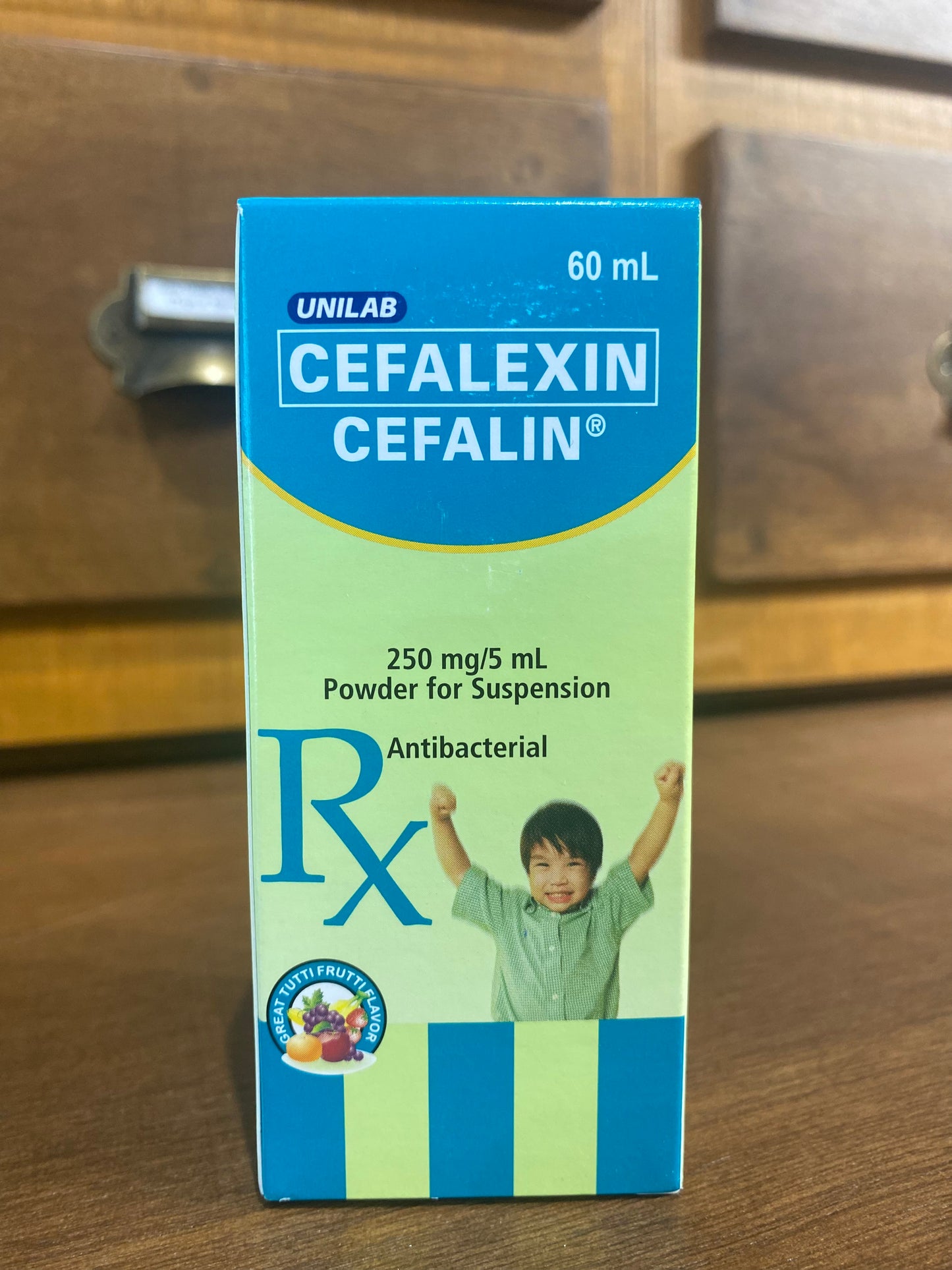 Cefalexin (CEFALIN) 250mg/5mL Powder for Suspension 60mL