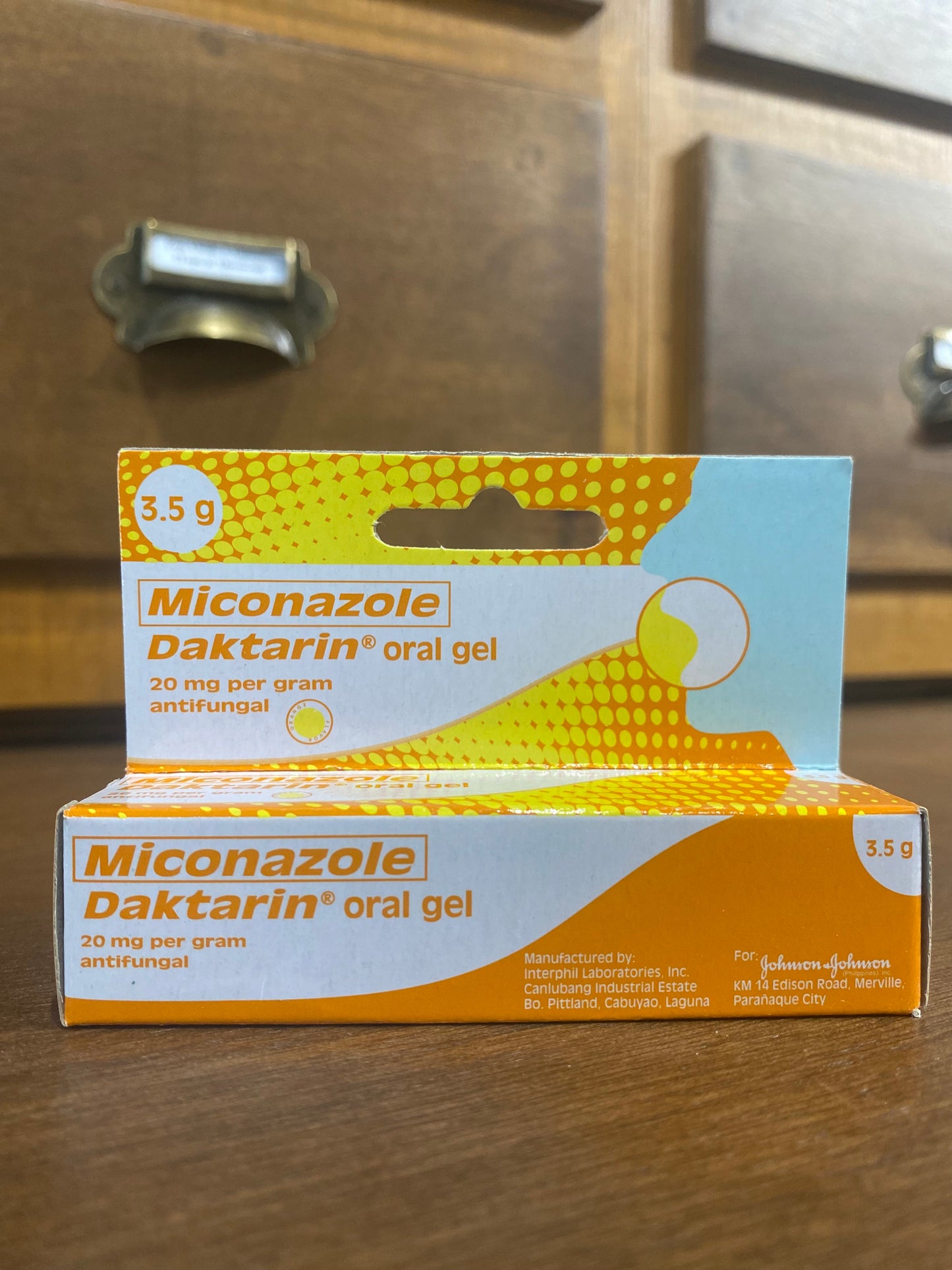 Miconazole (Daktarin) 20mg/g 3.5g Oral Gel