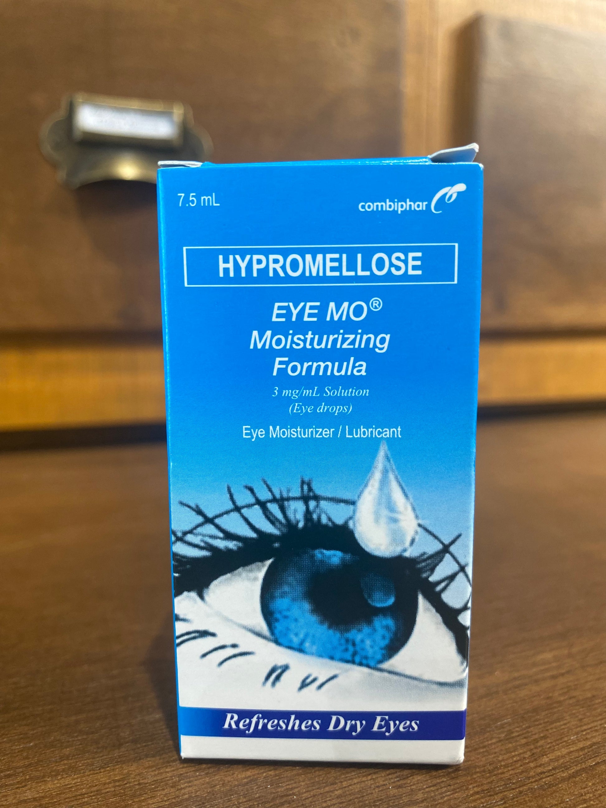 Hypromellose Eye Mo Blue 7.5mL eye drops Meds for All