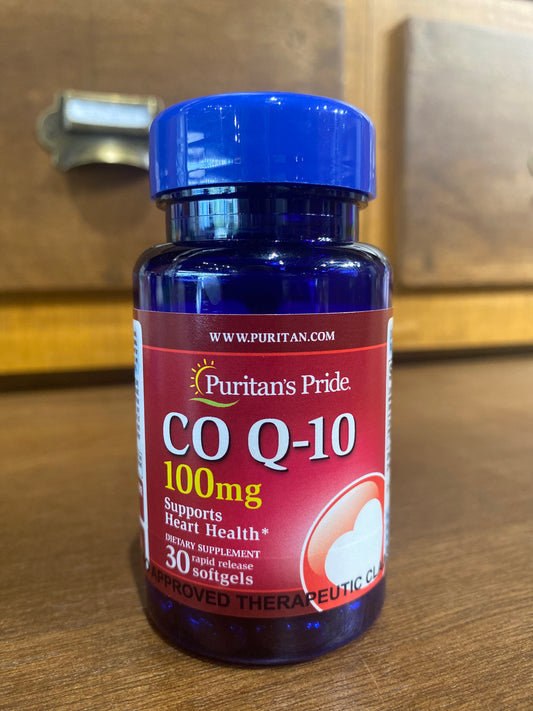 CoQ-10 Coenzyme (PURITAN'S PRIDE) 100mg 30 Softgel