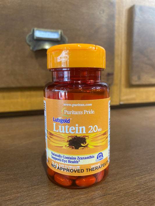 Lutein 20mg Soft Gel 30's