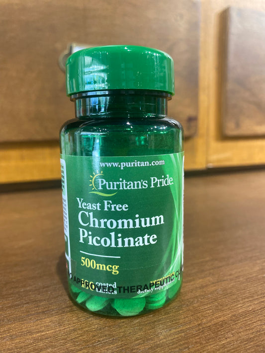 Chromium Picolinate (PURITAN'S PRIDE) 500mcg 100 tabs