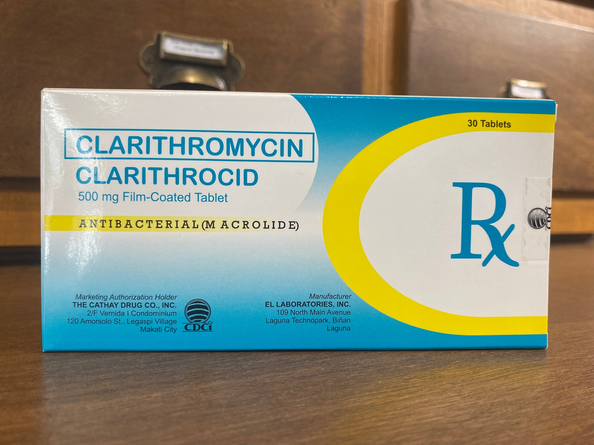 Clarithromycin (Clarithrocid) 500mg Film Coated Tablet – Meds for All