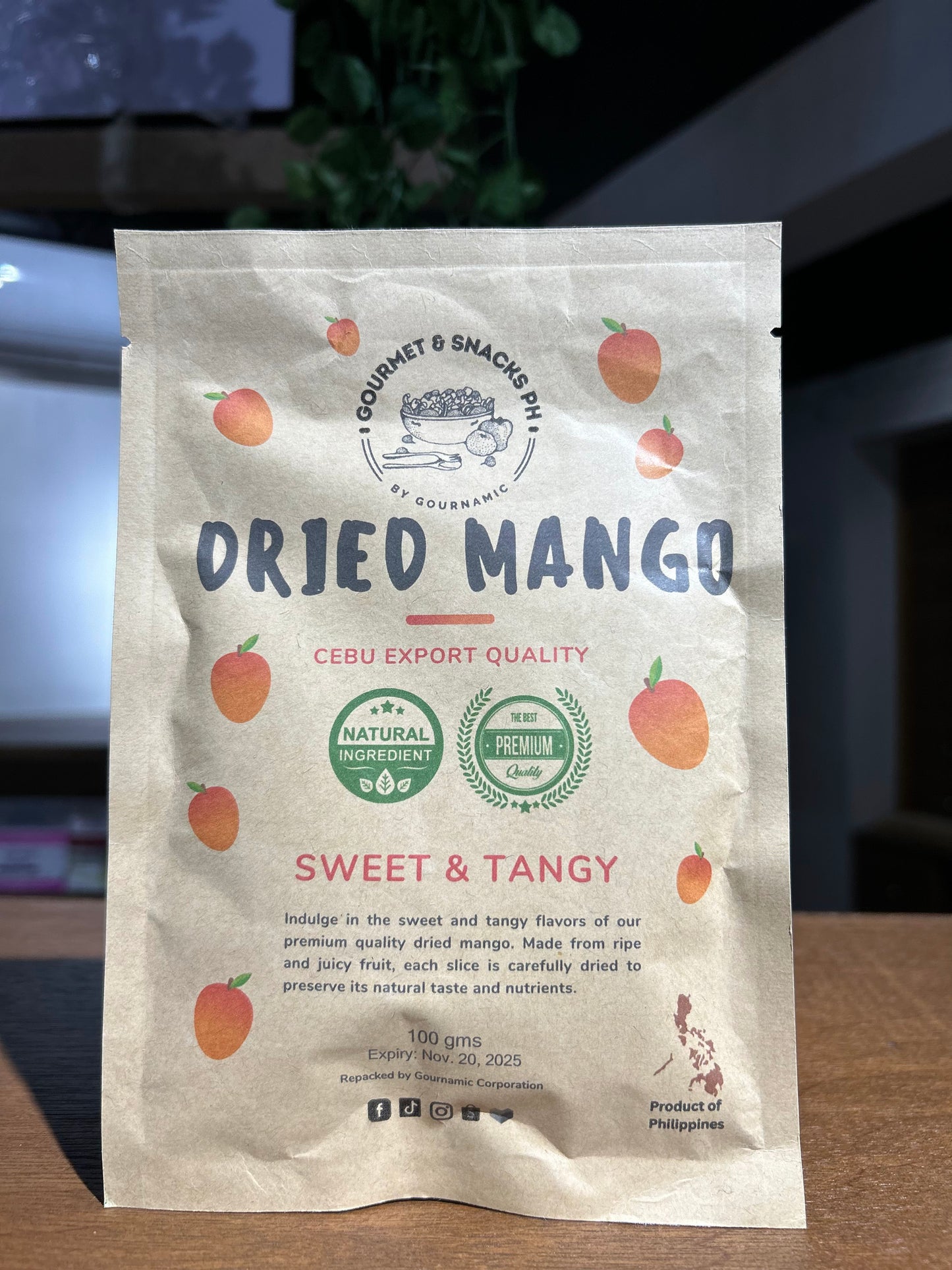 G&S Dried Mango (250g)