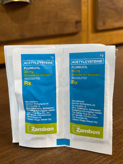 Acetylcysteine (Fluimucil) 200mg Granules for Solution