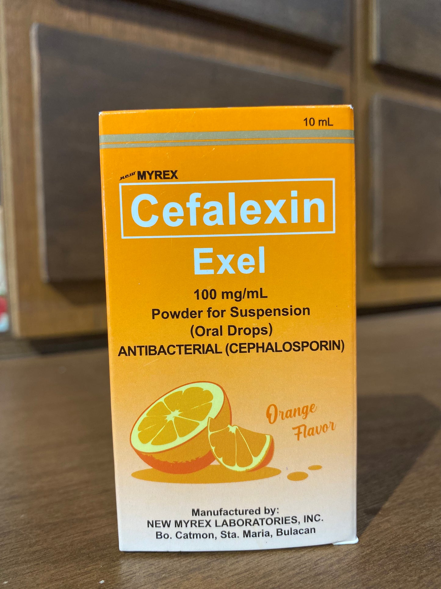 Cefalexin (EXEL) 100mg/mL 10mL Drops