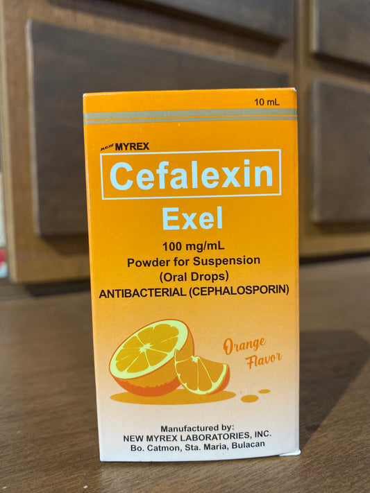 Cefalexin (EXEL) 100mg/mL 10mL Drops