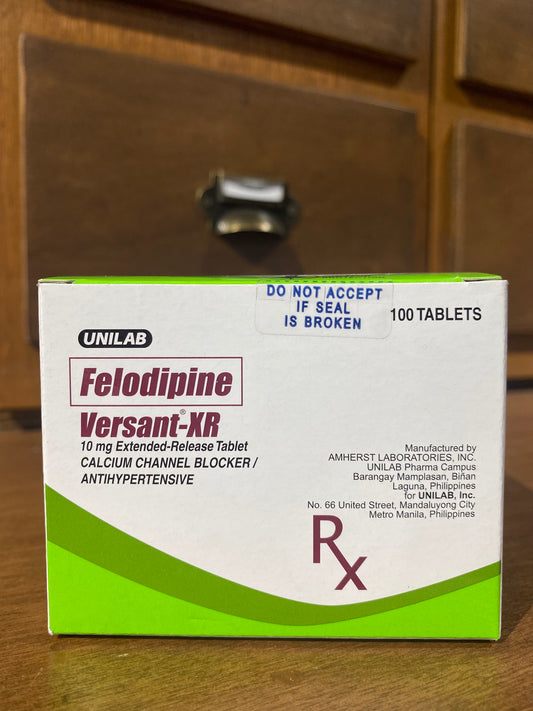 Felodipine (VERSANT-XR) 10mg Extended-Release Tablet