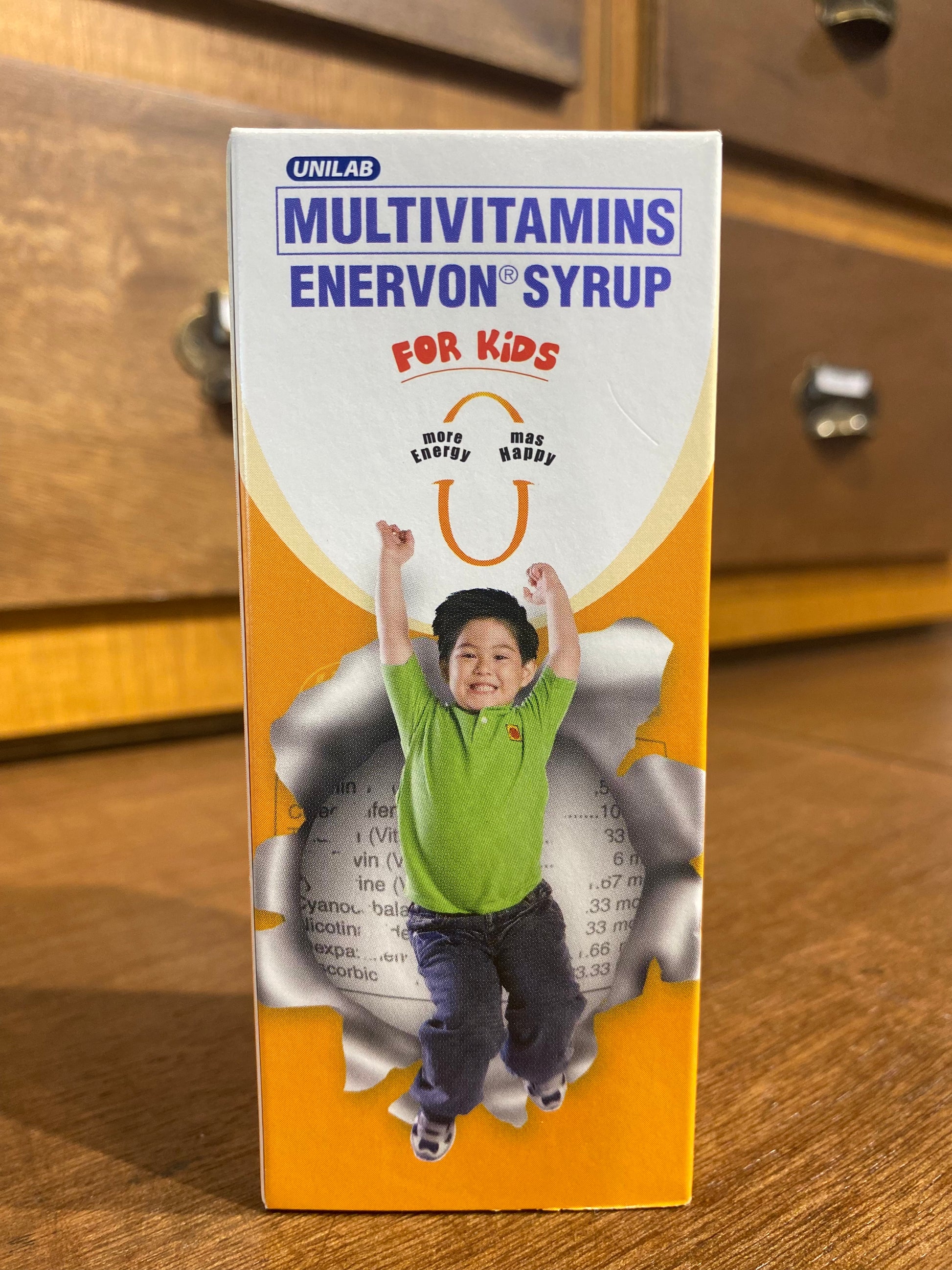 Multivitamins (Enervon) 120mL Syrup for kids Meds for All