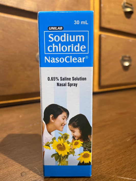 Sodium Chloride NASOCLEAR 6.5mg/mL NASAL SPRAY BOT 1S