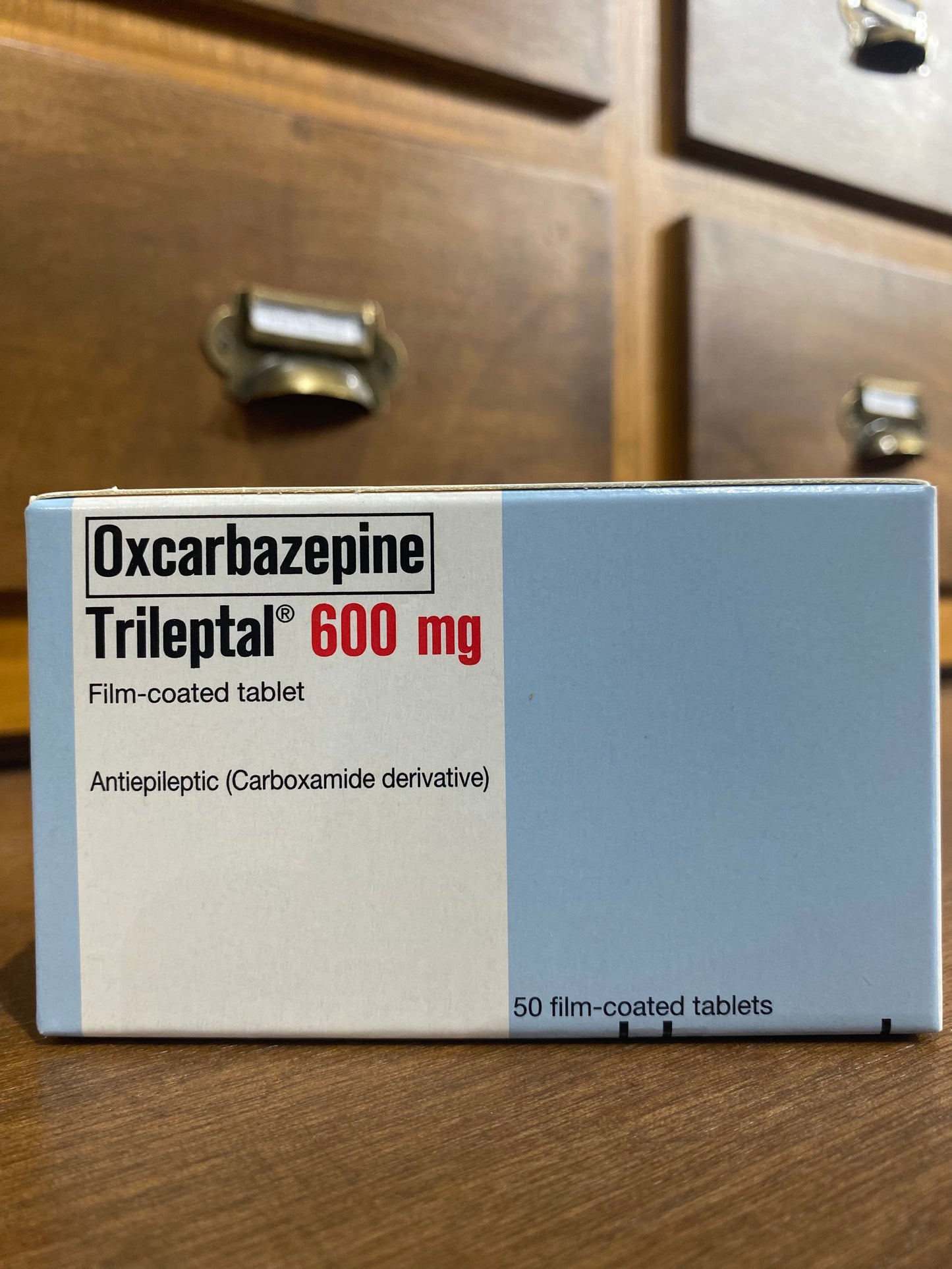 Oxcarbazepine (Trileptal) 600mg Film-Coated Tablet