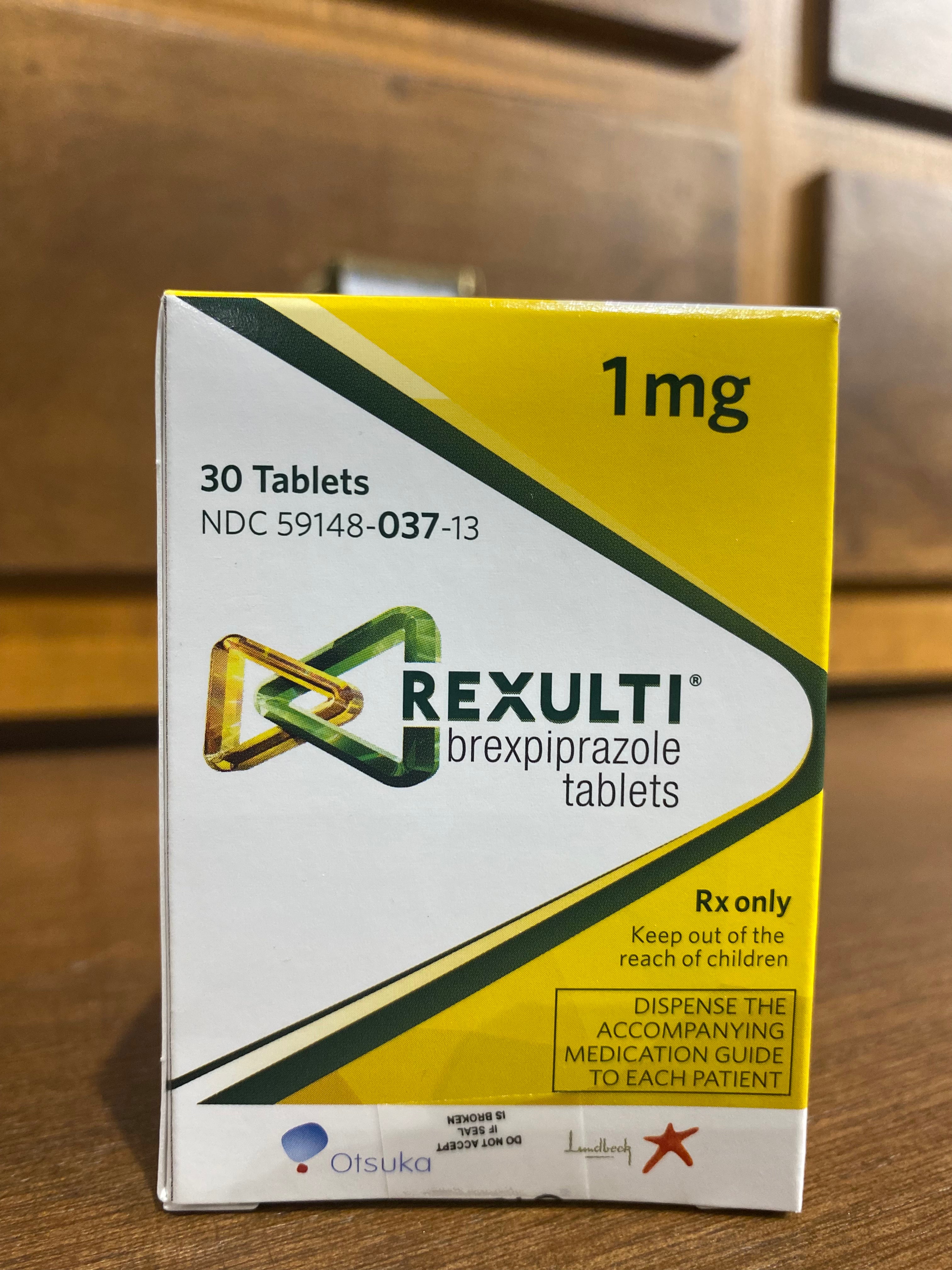 Brexpiprazole (REXULTI) 1mg Tablet – Meds for All