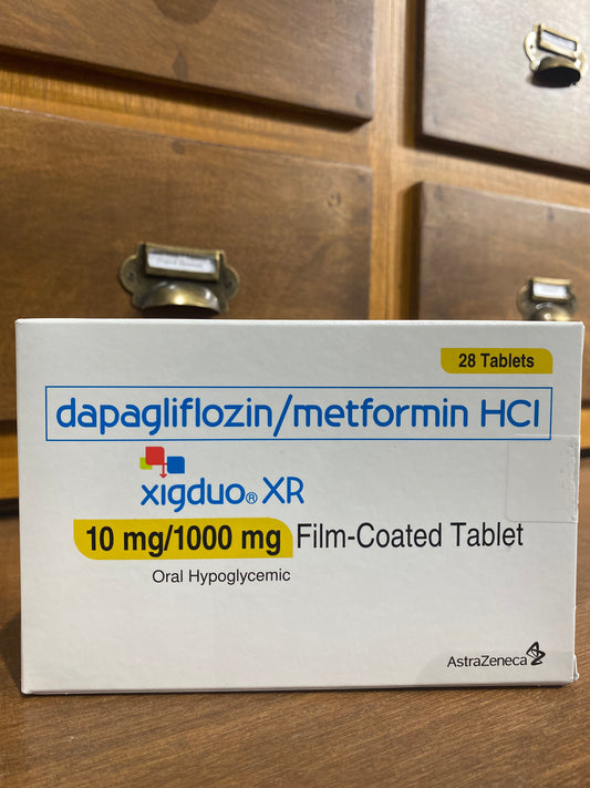 Dapagliflozin / Metformin Hcl (Xigduo XR)10mg/1000mg FC Tab